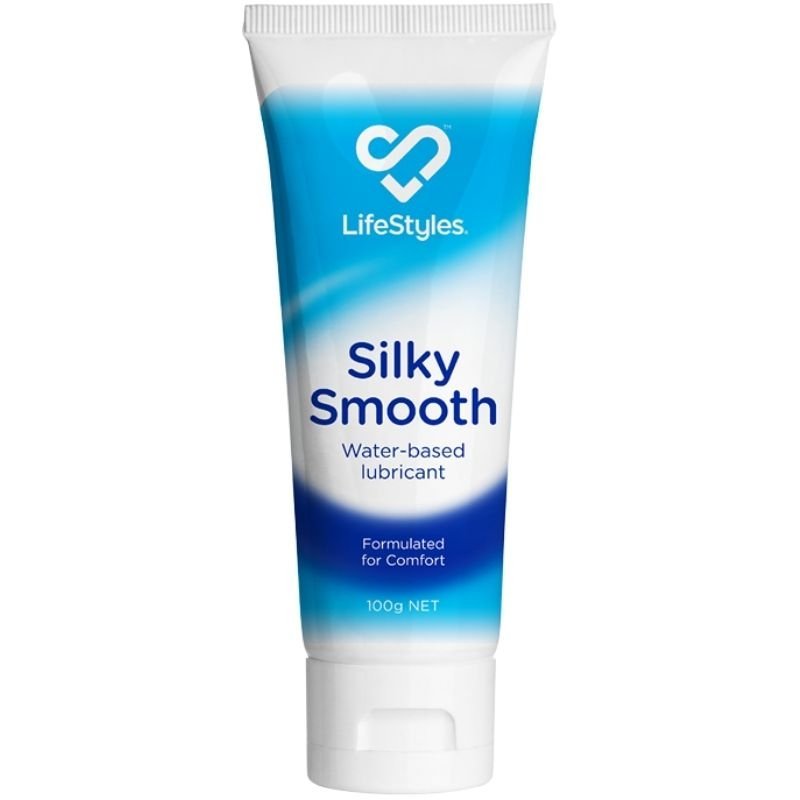 [Expiry: 09/2028] Ansell LifeStyles Silky Smooth Water-Based Lubricant 100g