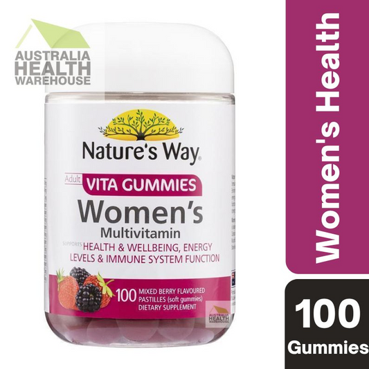 [Expiry: 10/2025] Nature's Way Vita Gummies Adult Women's Multivitamin 100 Pastilles