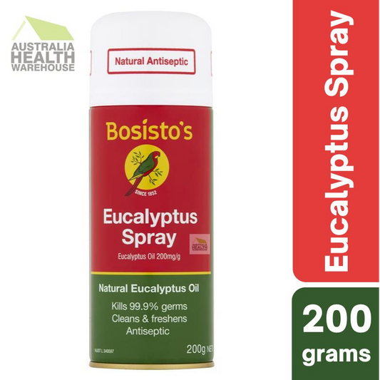 [Expiry: 06/2028] Bosisto’s Eucalyptus Spray 200g Made in Australia