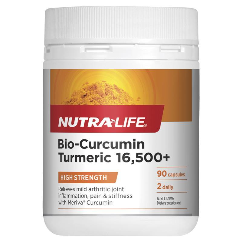 [Expiry: 01/2026] Nutra-Life Bio-Curcumin 16500+ 90 Capsules
