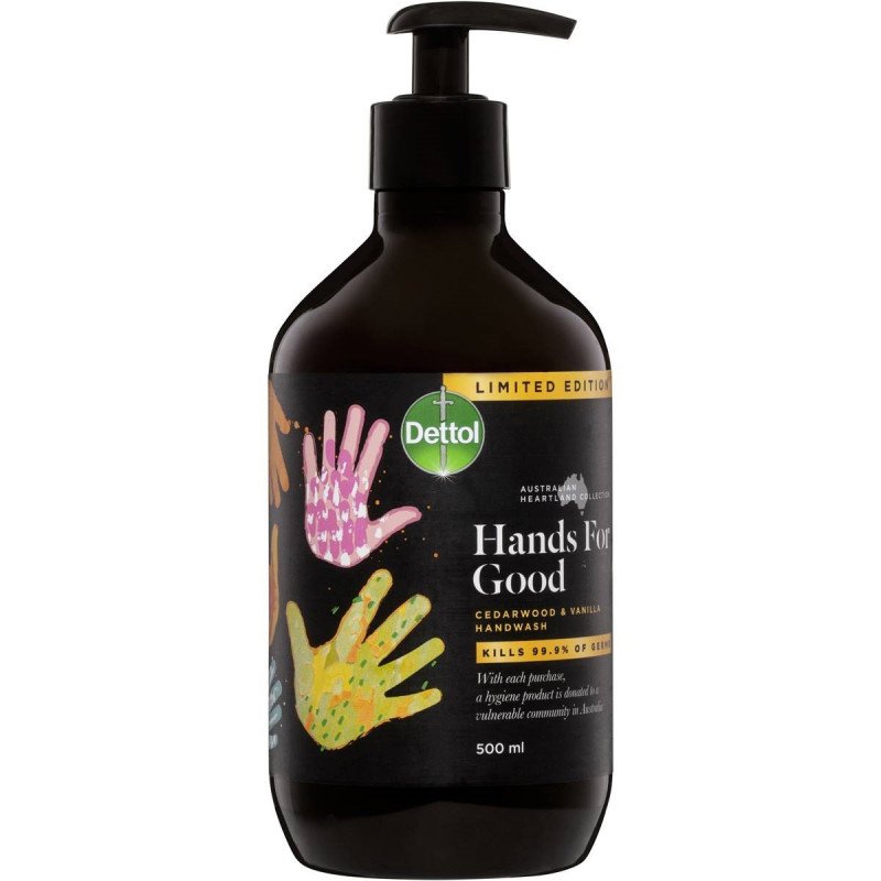 [Expiry: 01/2025] Dettol Australian Heartland Collection Cedarwood & Vanilla Handwash 500mL