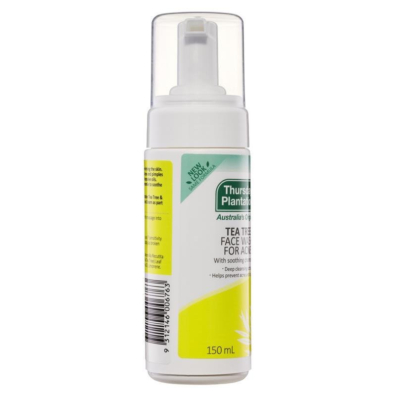 [CLEARANCE Expiry: 08/2024] Thursday Plantation Tea Tree Face Wash for Acne 150mL