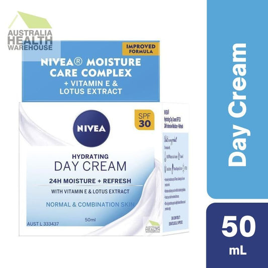 [Expiry: 10/2027] Nivea Hydrating Day Cream Face Moisturiser SPF30 50mL