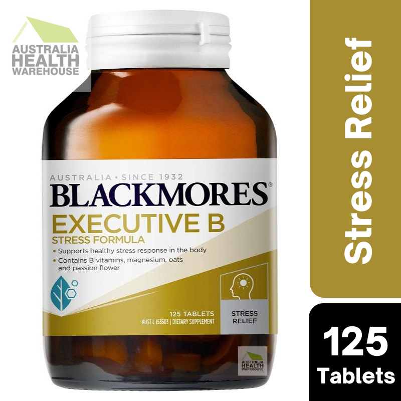 [Expiry: 11/2026] Blackmores Executive B Stress Formula 125 Tablets