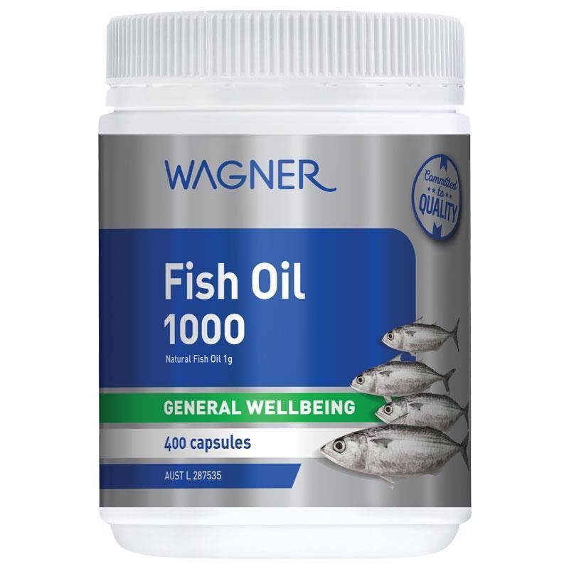 [Expiry: 06/2025] Wagner Fish Oil 1000 400 Capsules