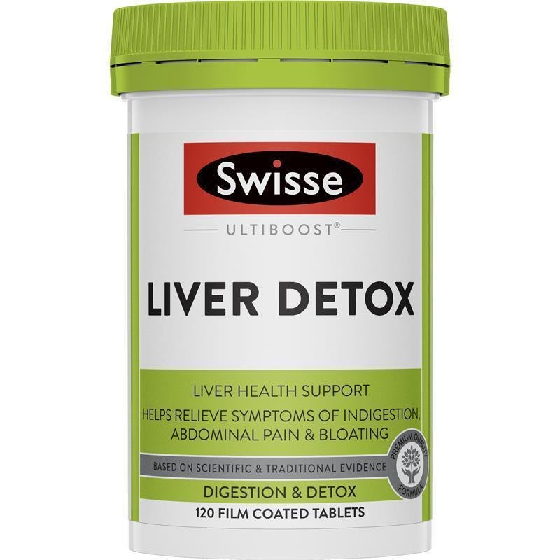 [Expiry: 11/2025] Swisse Ultiboost Liver Detox 120 Tablets