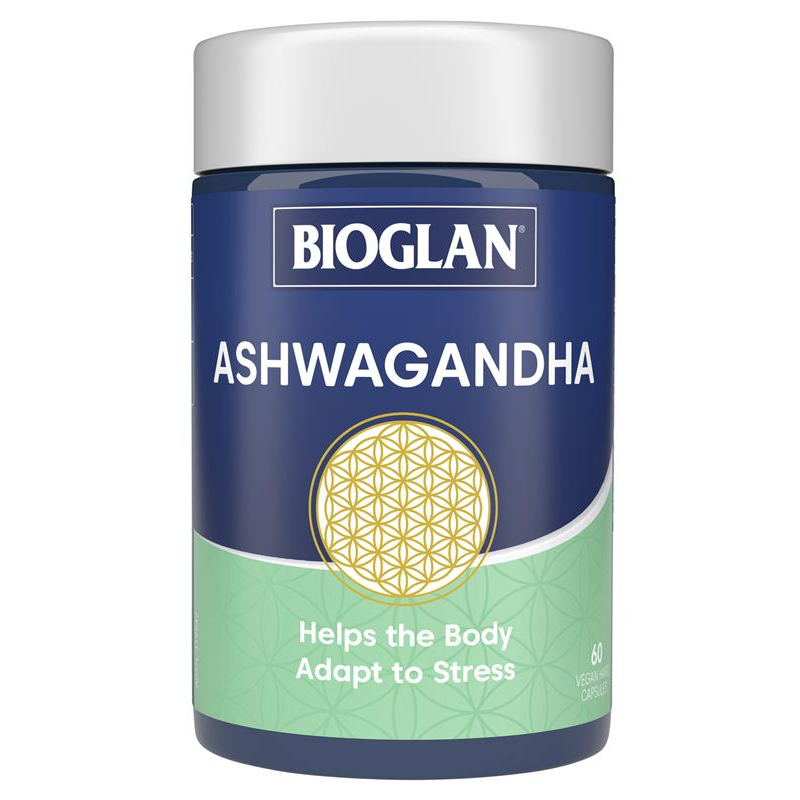 [CLEARANCE Expiry: 04/2025] Bioglan Ashwagandha 6000mg 60 Capsules