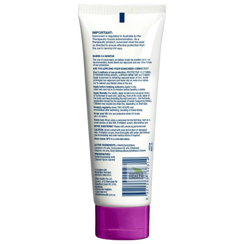 [Expiry: 05/2026] Cancer Council Kids Sunscreen SPF 50+ Tube 110mL