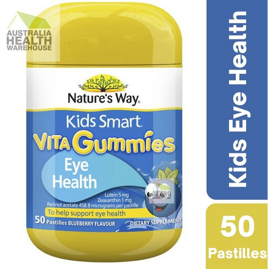 [CLEARANCE Expiry: 01/2025] Nature's Way Kids Smart Vita Gummies Eye Health 50 Gummies