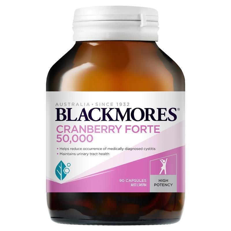 [Expiry: 11/2025] Blackmores Cranberry Forte 50000mg 90 Capsules