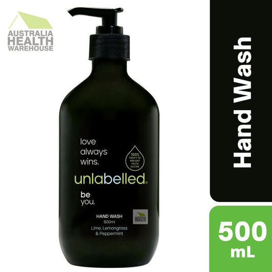 Unlabelled Lime, Lemongrass & Peppermint Hand Wash 500mL