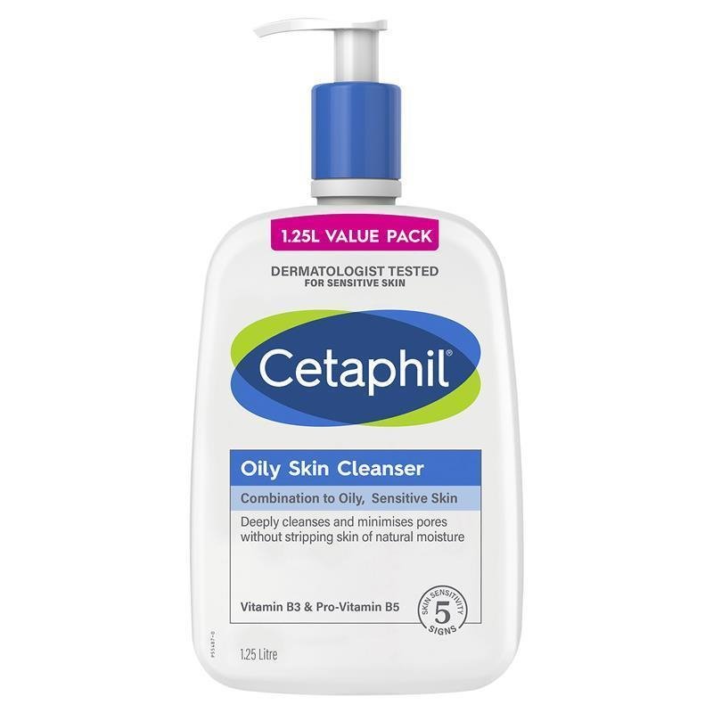 [Expiry: 03/2027] Cetaphil Oily Skin Cleanser 1.25 Litre