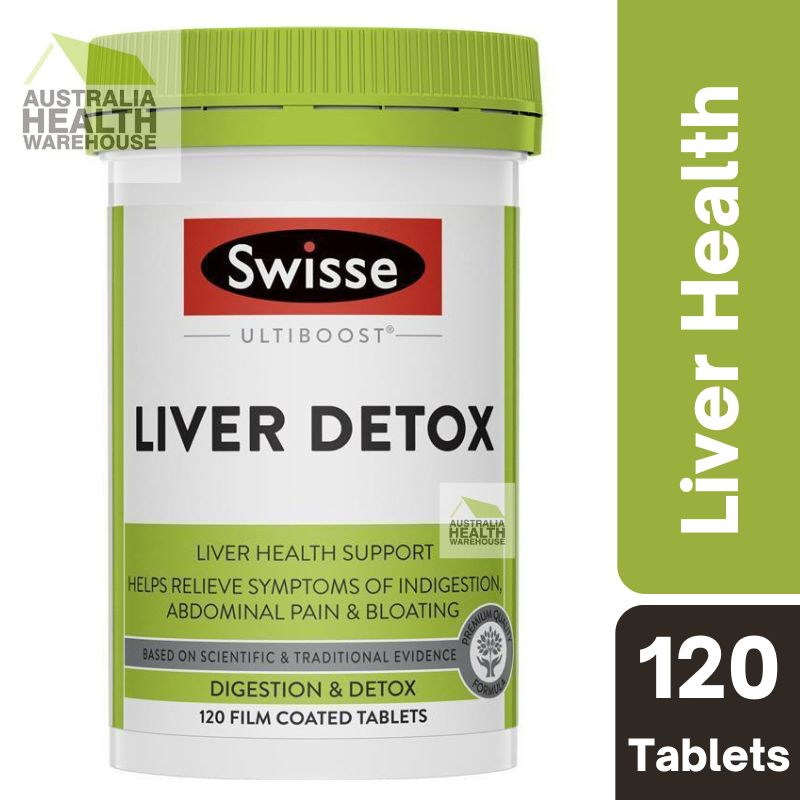 [Expiry: 11/2025] Swisse Ultiboost Liver Detox 120 Tablets