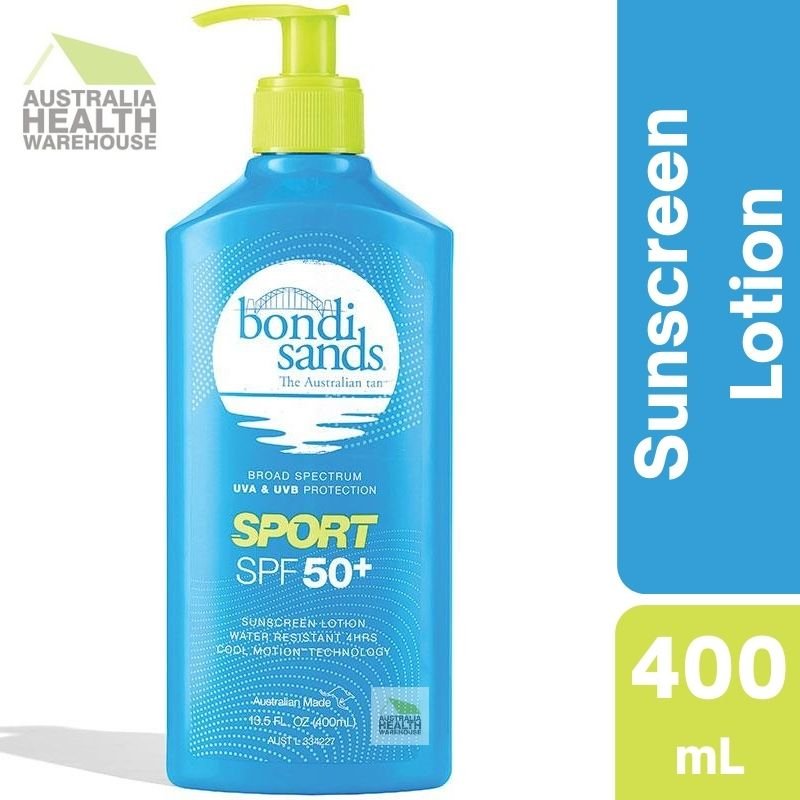 [Expiry: 08/2026] Bondi Sands Sport SPF 50+ Sunscreen Lotion 400mL