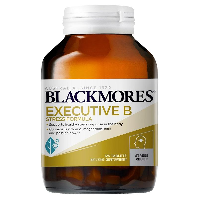 [Expiry: 11/2026] Blackmores Executive B Stress Formula 125 Tablets