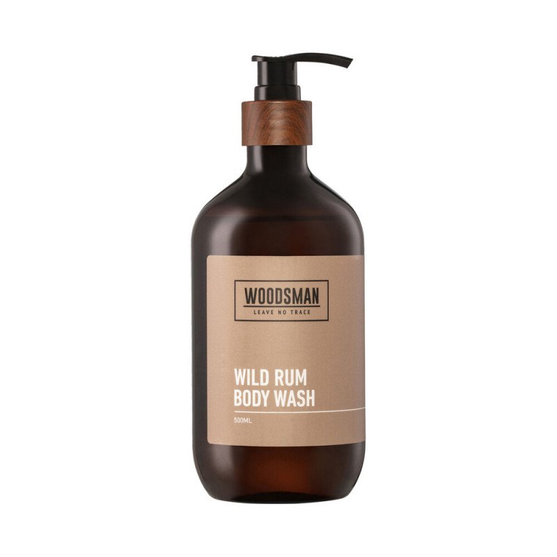 Woodsman Wild Rum Body Wash 500mL