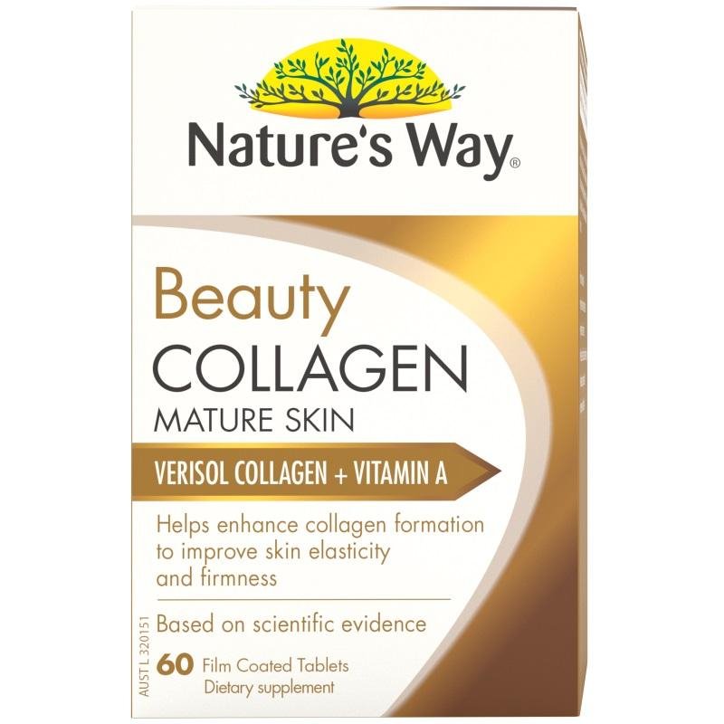 [Expiry: 03/2026] Nature's Way Beauty Collagen Mature Skin 60 Tablets