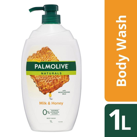 Palmolive Naturals Milk & Honey Body Wash 1 Litre