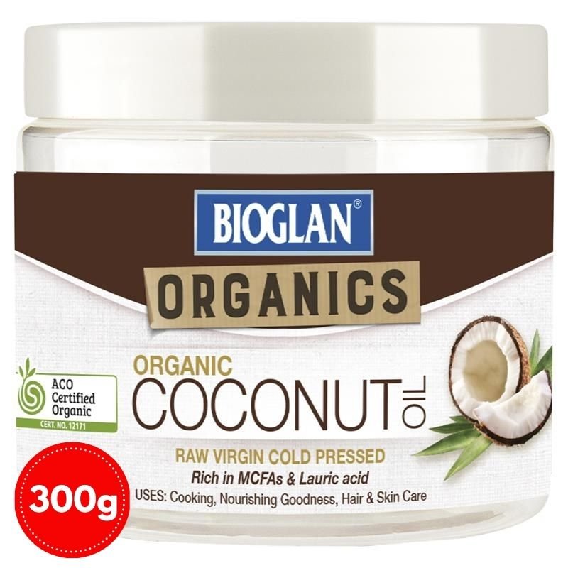 [Expiry: 04/2025] Bioglan Organic Coconut Oil 300g