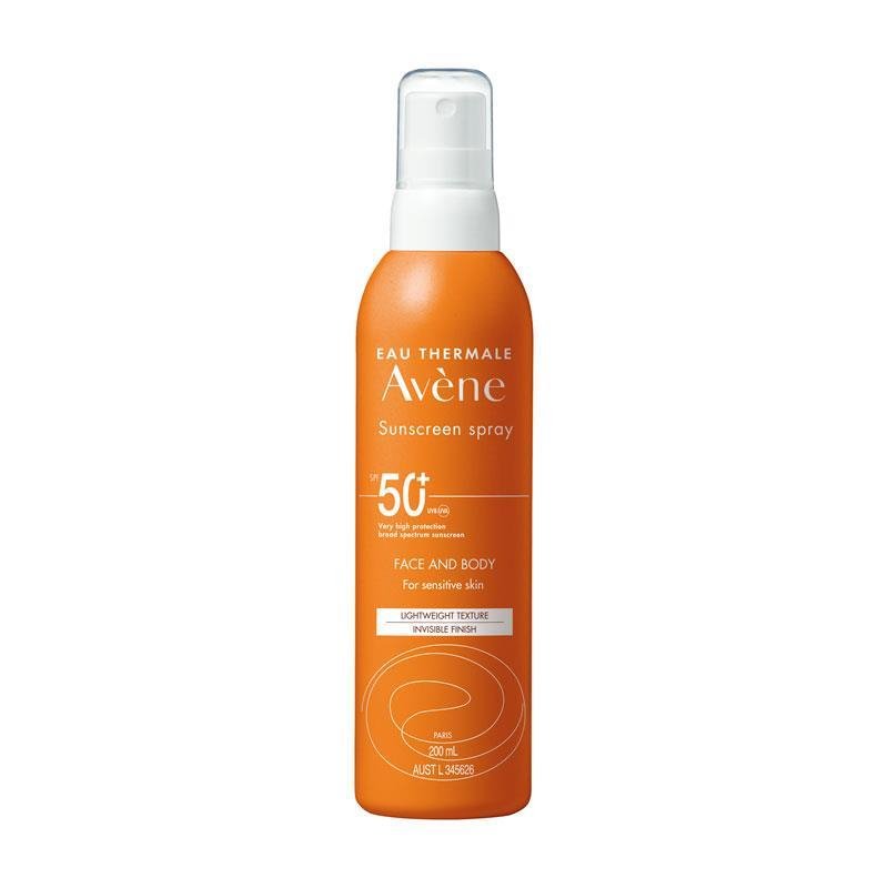 [Expiry: 09/2025] Avène Sunscreen SPF 50+ Face & Body For Sensitive Skin Spray 200mL