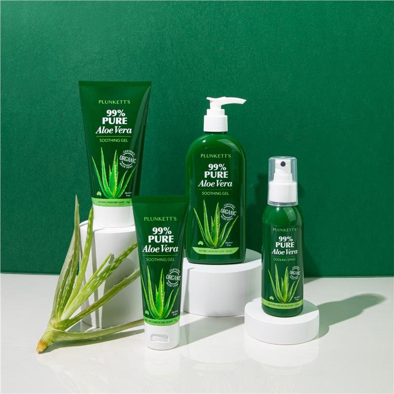 [Expiry: 02/2025] Plunkett's 99% Pure Aloe Vera Cooling Spray 125mL