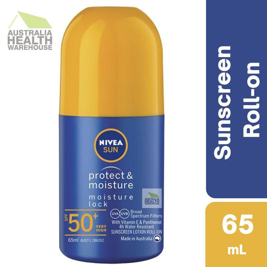 [Expiry: 02/2025] Nivea Sun SPF 50+ Protect & Moisture Sunscreen Roll On 65mL