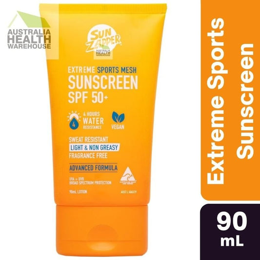 [Expiry: 06/2026] ] Sun Zapper Extreme Sports Mesh Sunscreen SPF 50+ 90mL