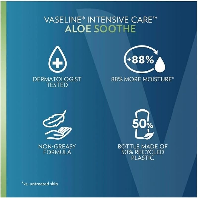 Vaseline Intensive Care Aloe Soothe Body Lotion 750mL