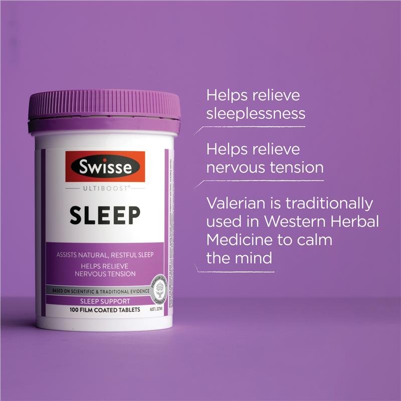 [Expiry: 03/2026] Swisse Ultiboost Sleep 100 Tablets