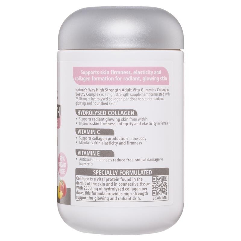 [Expiry: 12/2024] Nature's Way High Strength Adult Vita Gummies Collagen Beauty Complex 50 Pastilles