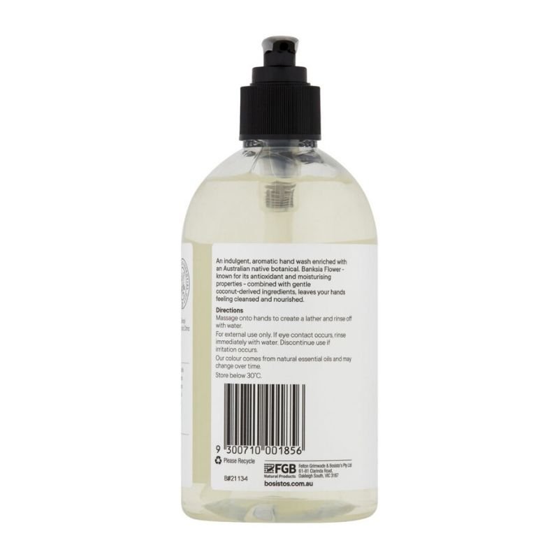 Bosisto's Desert Lime & Eucalyptus Hand Wash 500mL Pump