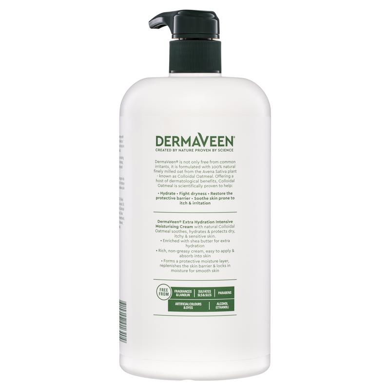 [Expiry: 08/2025] DermaVeen Intensive Extra Hydration Moisturising Cream 1kg