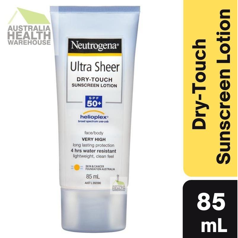 [Expiry: 06/2025] Neutrogena Ultra Sheer Dry-Touch Sunscreen Lotion SPF50+ 85mL