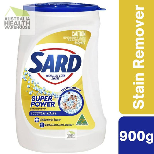 [Expiry: 09/2026] Sard Super Power Stain Remover Antibacterial Powder Soaker 900g