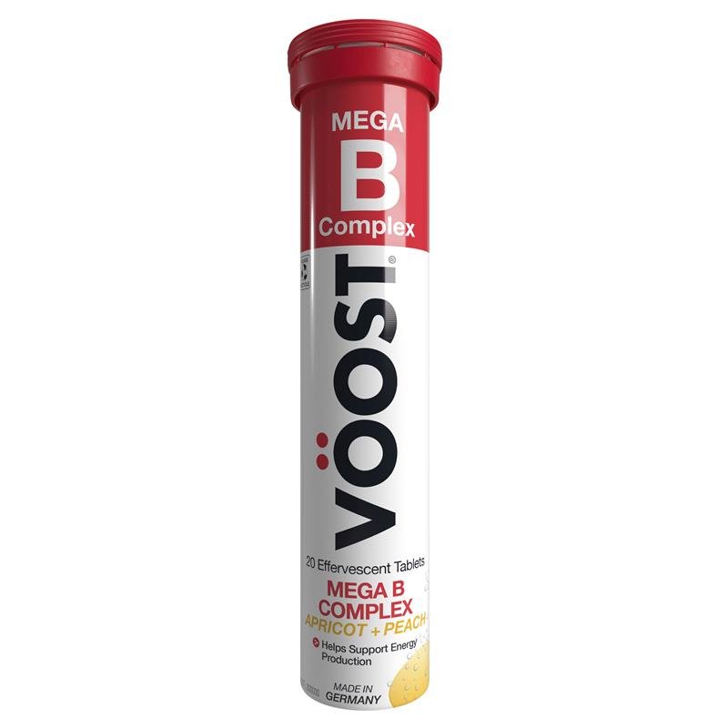[CLEARANCE] Voost Mega B Complex Effervescent 20 Tablets [December 2023]