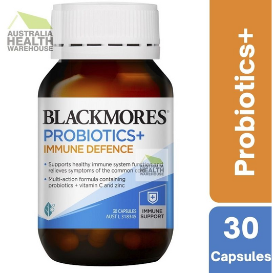 [CLEARANCE Expiry: 28/02/2025] Blackmores Probiotics+ Immune Defence 30 Capsules