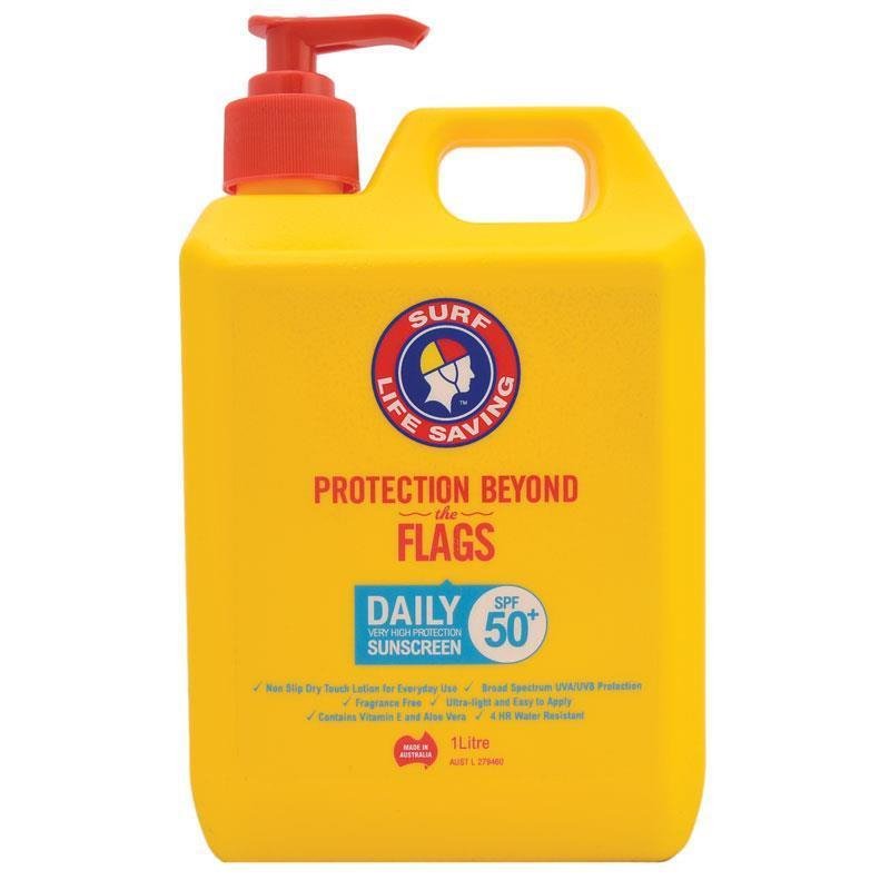 [Expiry: 11/2025] Surf Life Saving SPF50+ Sunscreen Lotion 1 Litre