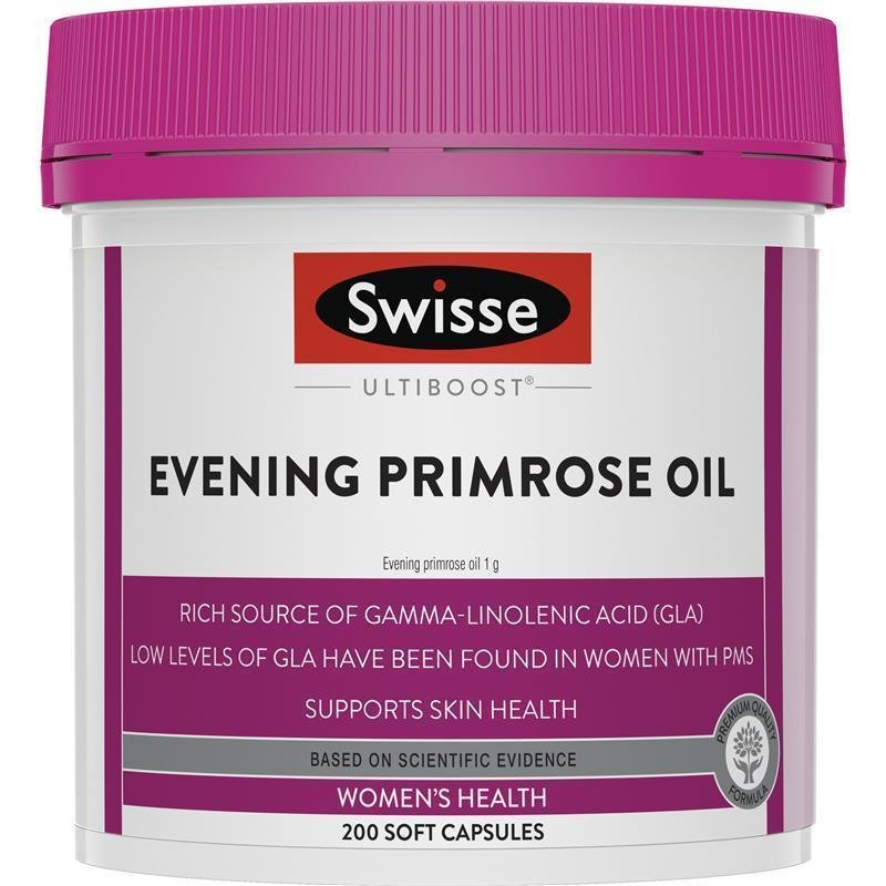 [CLEARANCE Expiry: 03/2025] Swisse Ultiboost Evening Primrose Oil 200 Capsules