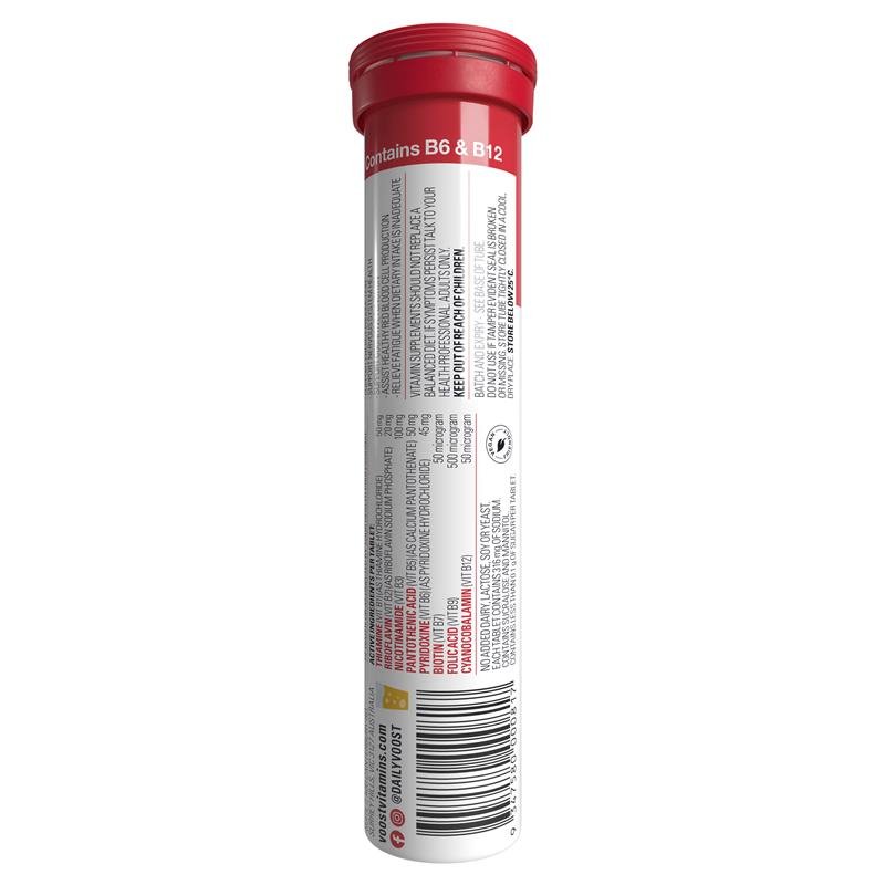 [CLEARANCE] Voost Mega B Complex Effervescent 20 Tablets [December 2023]
