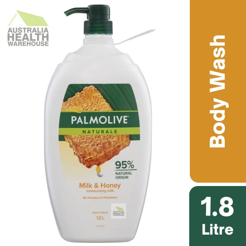 Palmolive Naturals Milk & Honey Body Wash 1.8 Litre