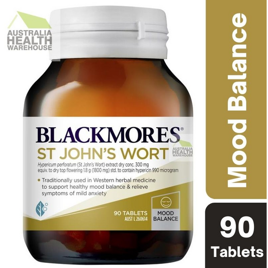 [Expiry: 09/2026] Blackmores St Johns Wort 90 Tablets