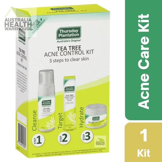 [Expiry: 07/2027] Thursday Plantation Tea Tree Acne Control Kit