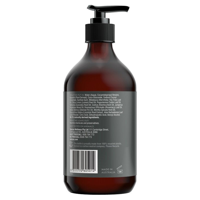 Swisse Skincare Body Wash For Men 500mL