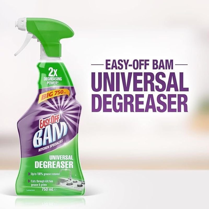 Easy-off Bam Kitchen Cleaner Universal Degreaser Trigger Spray 750mL