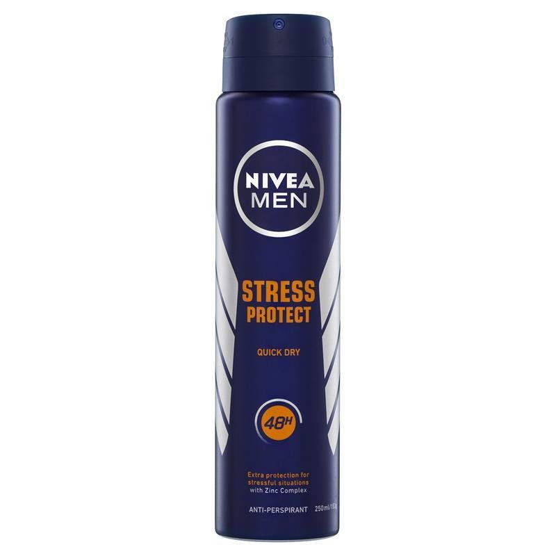 Nivea Men Stress Protect Antiperspirant Deodorant 250mL