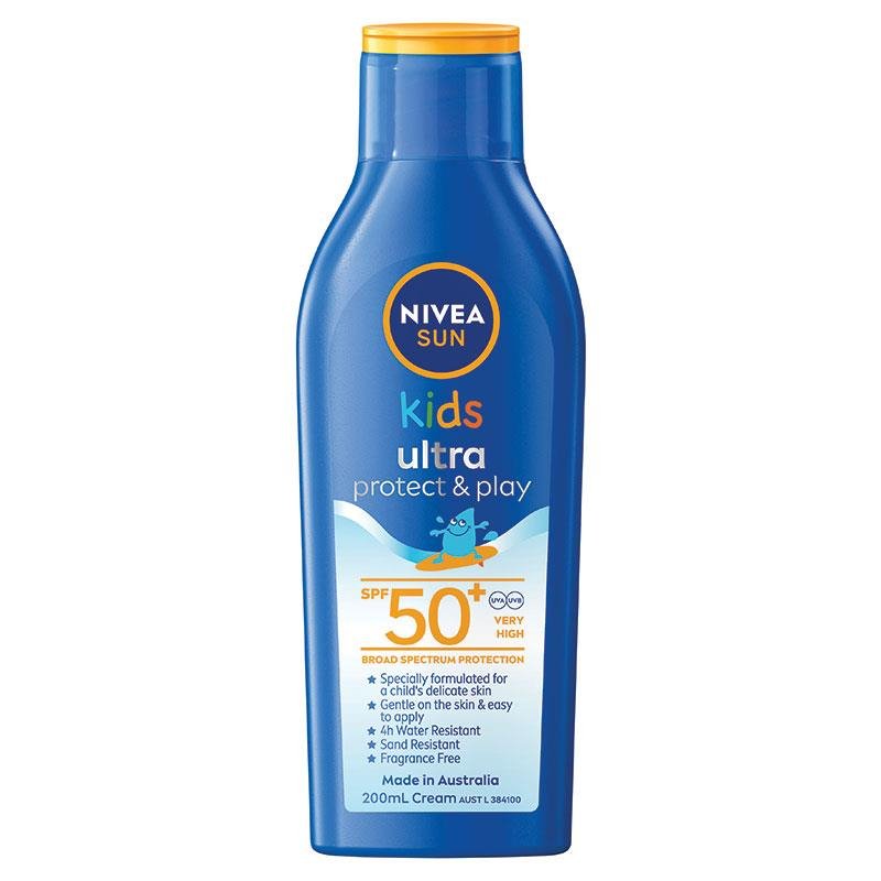 [Expiry: 12/2025] Nivea Sun Kids SPF50+ Ultra Protect & Play Sunscreen 200mL