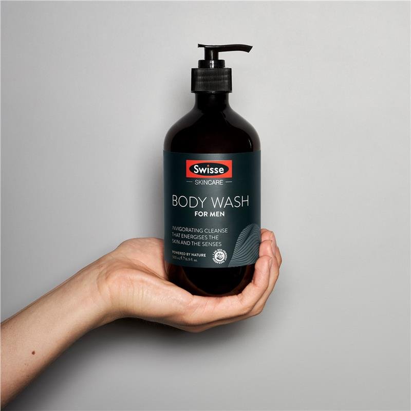 Swisse Skincare Body Wash For Men 500mL