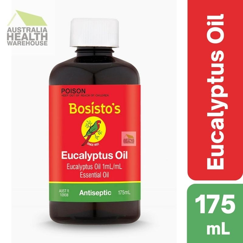 [Expiry: 08/2025] Bosisto’s Eucalyptus Oil 175mL