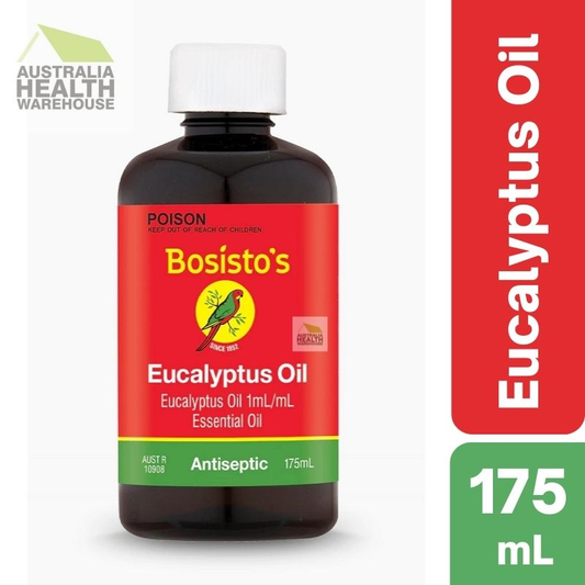 [Expiry: 05/2026] Bosisto’s Eucalyptus Oil 175mL