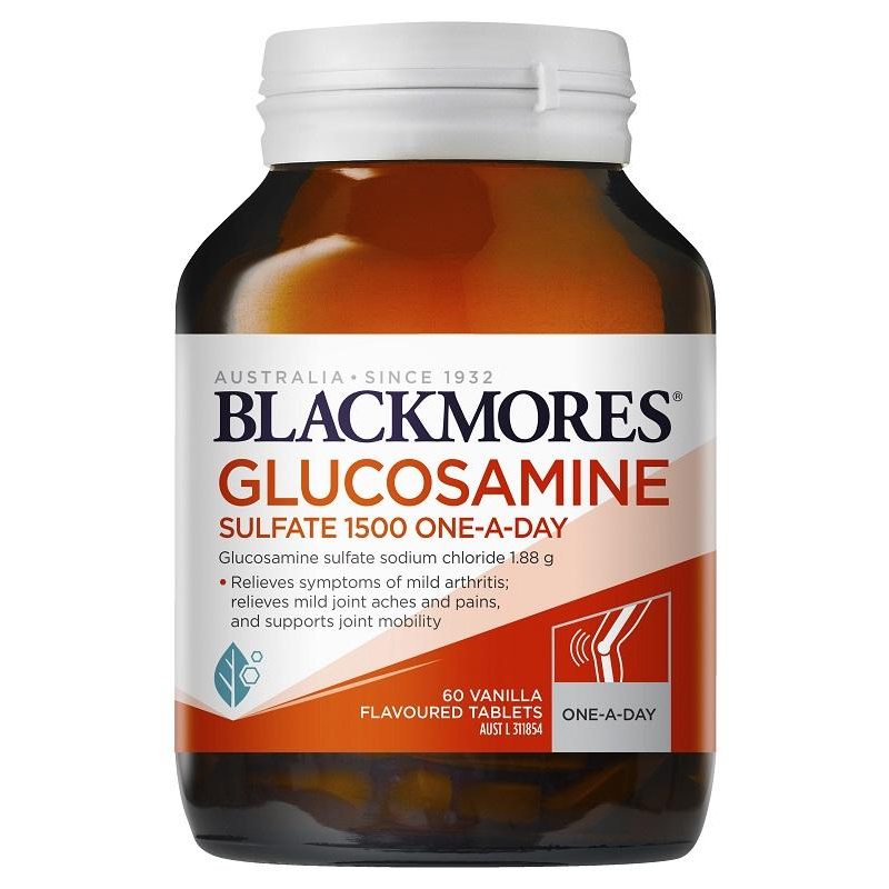 [CLEARANCE Expiry: 14/02/2025] Blackmores Glucosamine Sulfate 1500 One-A-Day 60 Tablets